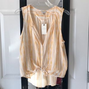 NWT women’s Lucky Brand sleeveless blouse